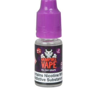 All Day Grape Vape Liquid By Vampire Vape